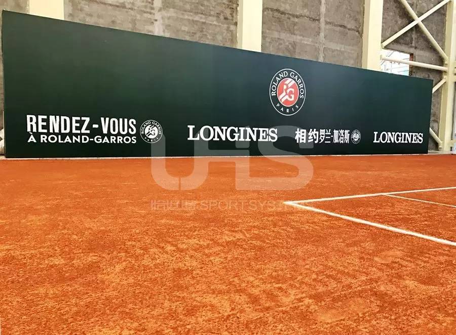 恰好时欧洲传统红土网球场华丽面世南昌法网外卡赛